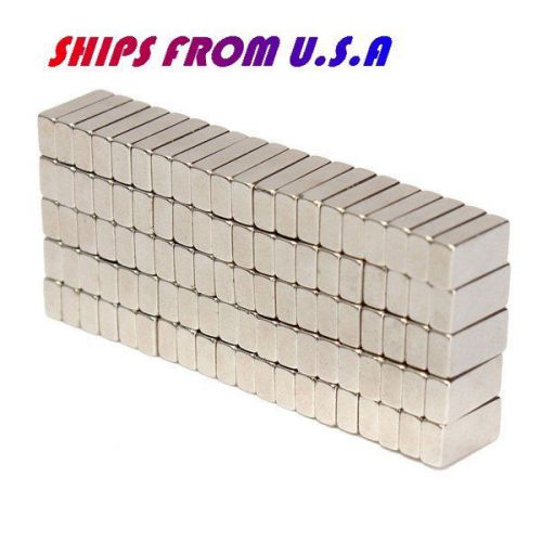 50pcs n50 super strong block magnets 10x5x3mm rare earth neodymium usa shipped for sale
