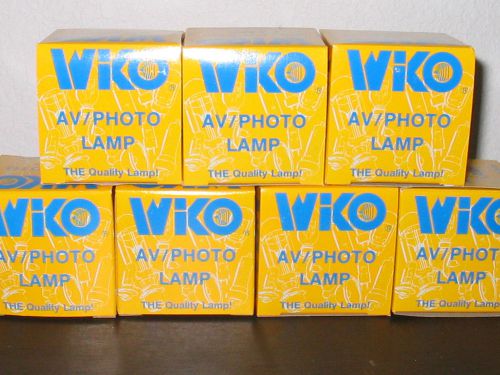 7 NEW WIKO AV/PHOTO LAMP BULBS ENX 82V 360W MADE IN JAPAN