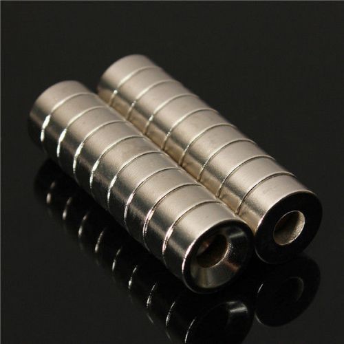 18pcs N52 Strong Round Magnets Dia 12x5mm Rare Earth Neodymium Magnet 4mm Hole