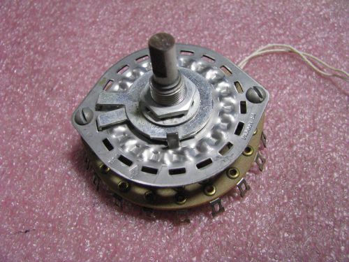 FREQUENCY ELECTRONICS ROTARY SWITCH # C5119-987 NSN: 5930-00-118-2618