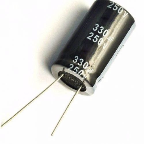 40 pcs. Electrolytic capacitors 250V / 330UF