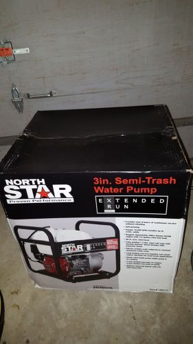 NORTHSTAR 3-IN EXTENDED RUN SEMI-TRASH WATER PUMP #109171   BRAND NEW IN BOX!!