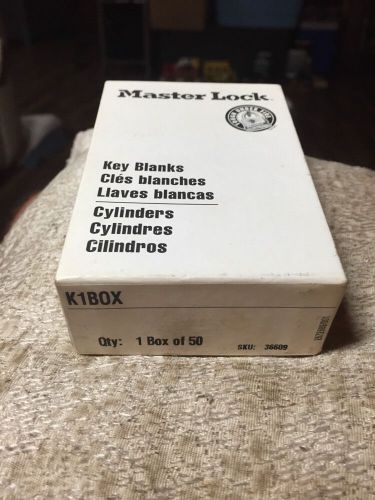 Master Lock Key Blanks Box 50