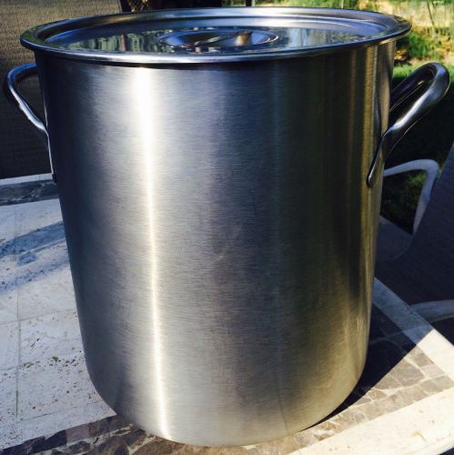 40 Qt / 10 Gal VOLLRATH Stainless Steel Stock Pot Brew Kettle with Lid