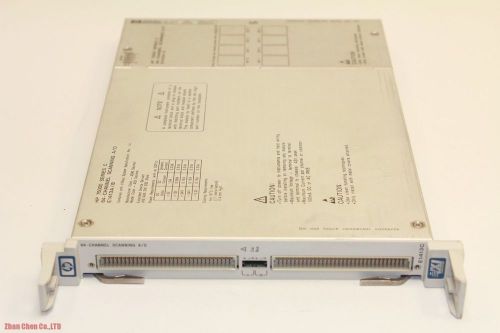 HP VXI E1413C 64 CHANNEL SCANNING A/D PLUG-IN ( SR:US34000899 ) (29AT)