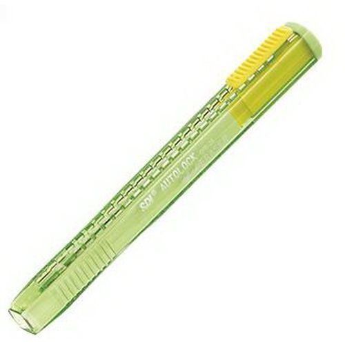 SDI  Clic Eraser 6pcs  GPE-25G Green