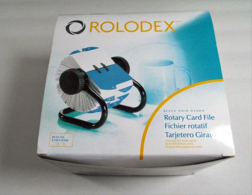 NEW IN BOX ROLODEX  ROTARY BUSINESS CARD FILE MODEL 66704 - FREE US SHIPPING
