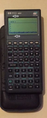 HP 48GX Calculator 128K RAM + Case Manual CD