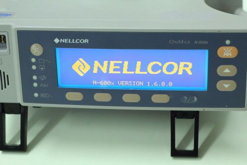 Nellcor OxiMax N-600x SpO2 Patient Monitor
