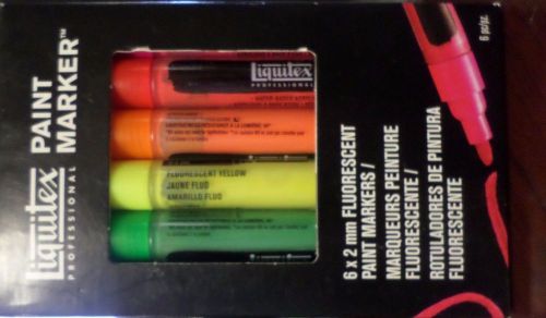 Liquitex Professional Fluorescent Paint Marker Set