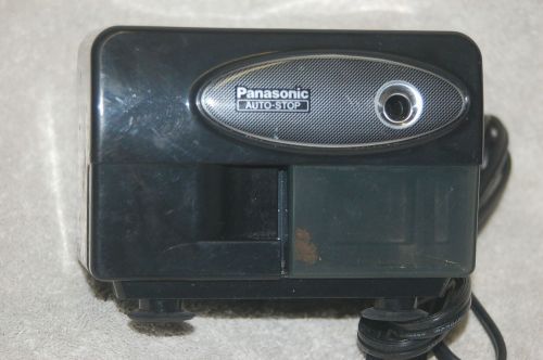 Black Panasonic Electric Pencil Sharpener Model KP-310 L16