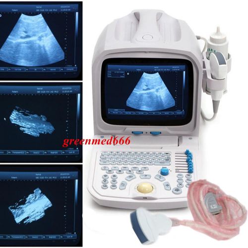 Vet animals fda 3d based ultrasound machine scanner(pc_platform)+ convex probe for sale