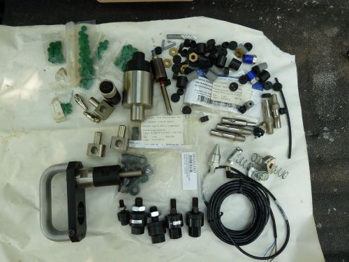 Mixed lot smc cylinder parts floating joint yokes mounts festo nortel gusset for sale
