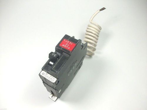 New general electric thqb1130gf 30a 120v ground fault circuit breaker ~ sr for sale