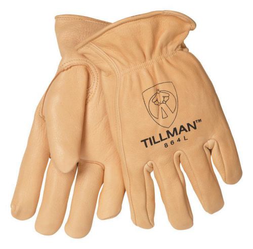 Tillman 864 Premium Top Grain Deerskin Drivers Gloves, Unlined, Large