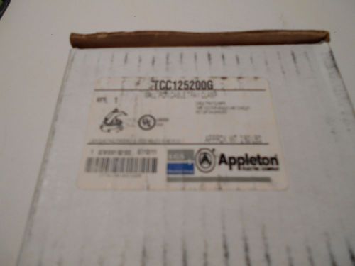 Appleton mall iron cable tray clamp p/n: tcc-125200g  qty 3 ships free for sale