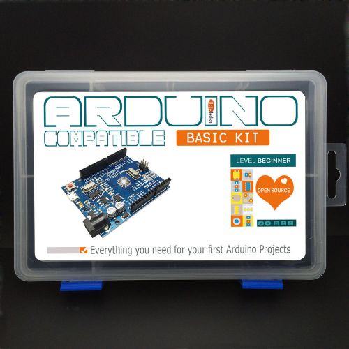 R3 UNO Learning Kit for Arduino DIY With Stepper Motor PCB Breadboard AR U1L4