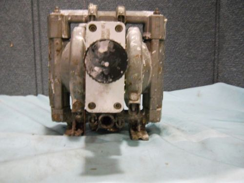 WILDEN DOUBLE DIAPHRAGM PUMP 01-3181-20 1/4&#034; INLET AND OUTLET