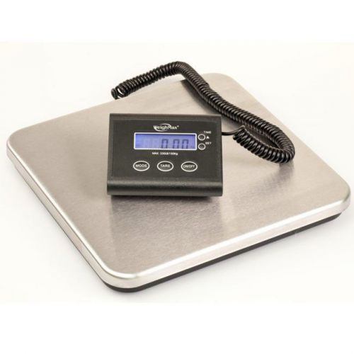 Weighmax 150 # lb digital shipping postal scale w a/c for sale