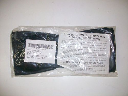 Lot of 10ea Chemical Protective Gloves set w/ glove liners Brunswick Small