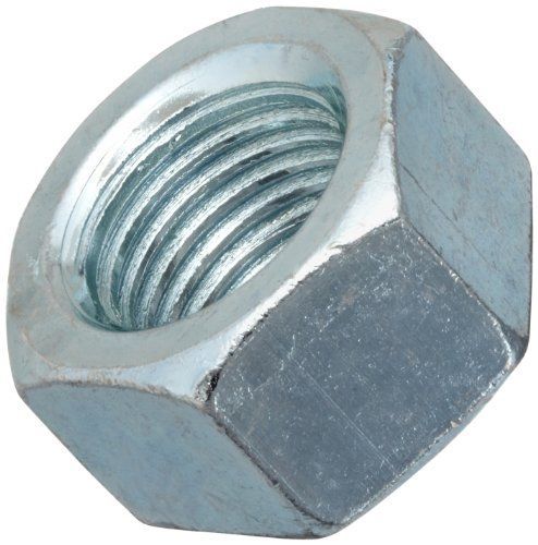 Small Parts Steel Hex Nut, Zinc Plated Finish, Grade 2, ASME B18.2.2, 7/16&#034;-20