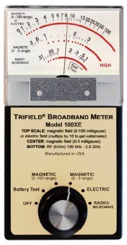 Trifield Broadband Meter Model 100x With Aluminium Case