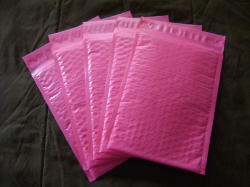 25 Hot Pink 10x15 Bubble Mailer Self Seal Envelope Padded Protective Mailer
