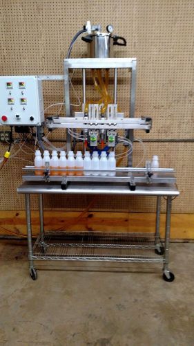 Pressure gravity filling machine, pump filler for sale