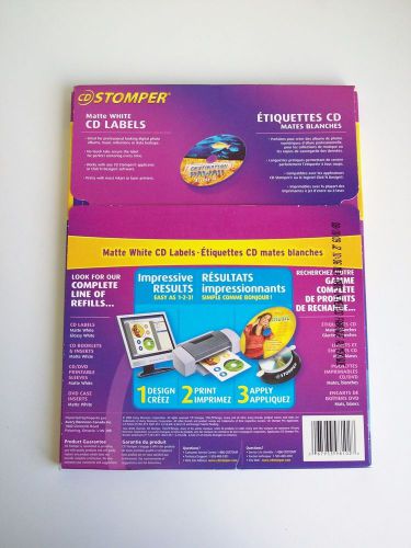 CD Stomper CD and DVD Label System with Software