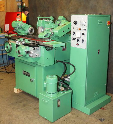 5&#034; swg 12&#034; cc myford mg12-hpm od grinder, hyd. tbl, auto infeed, plunge, rapid, for sale