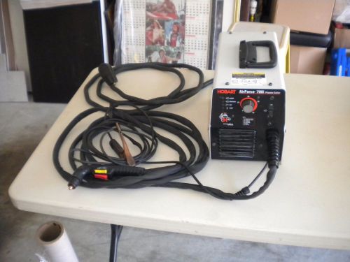 Hobart airforce 700i plasma cutter new 15&#039; torch and lead hp-70 for sale