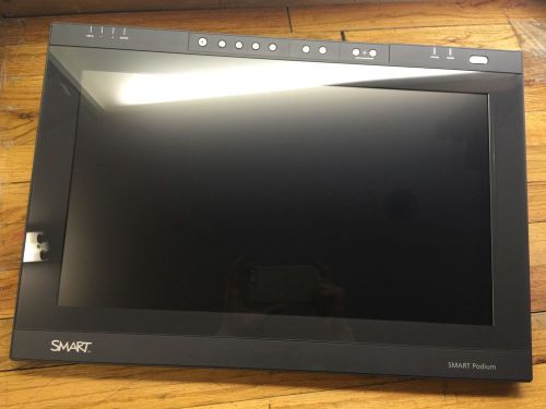 SMART Podium ID422W COMPLETE 22&#034; pen monitor Teacher/Presentation tool LCD nice