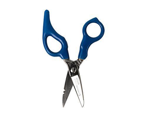 Electrician Cutting Tool Heavy-Duty Carbon Steel Scissors With Serrated Blade