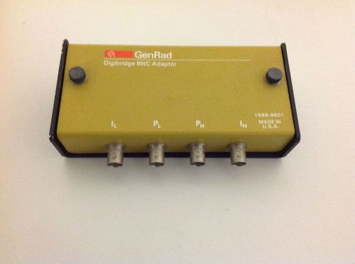 Genrad 1689-9601 LCR-Meter BNC adapter, e.g. for 1689 General Radio Digibridge