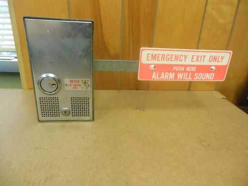Detex exit control lock / alarm listed exit lock 414a for sale