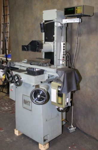 6&#034; w 12&#034; l mitsui-seiki msg-200mh surface grinder, 2x dro, roller bearing tbl, for sale