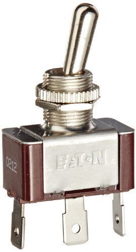 Eaton xtd2c1a toggle switch, quick connect termination, on-on action, spdt for sale
