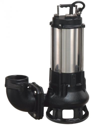 Earthtek Sabre Non-Clog Sewage Pump B-323-460, 3 Phase, 2 HP, 460 Volt