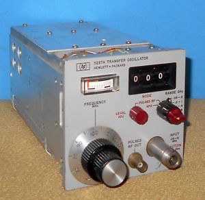 Hewlett packard hp 5257a transfer oscillator plug in for sale
