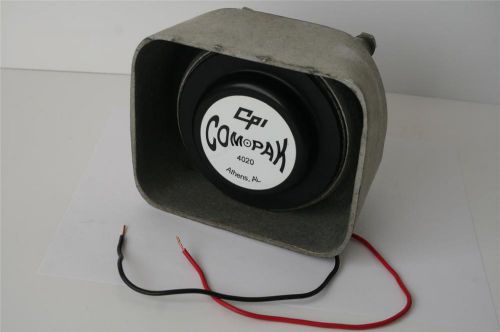CPI Compak 4020 Siren PA Speaker ****