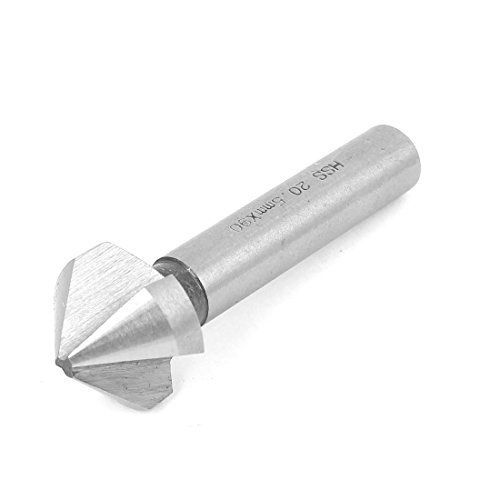 Uxcell hss 20.5x10mm 90 degree chamfer milling cutter countersink router bits for sale
