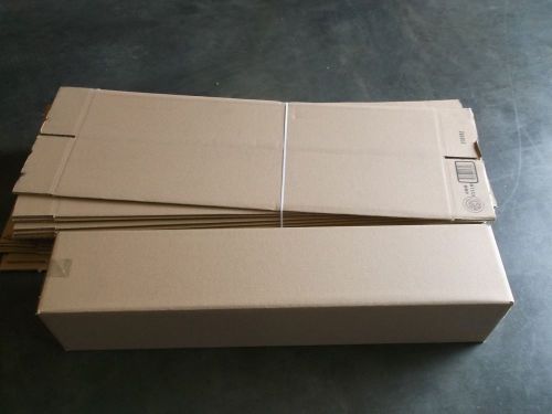 Single Wall Cardboard Box, 8&#034; x 8&#034; x 40&#034; (Bundle of 20 ea)