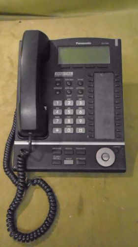 Panasonic kx-t7636-b hybrid digital display business telephone for sale