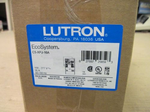 Lutron C5-XPJ-16A Ecosystem Multiple Fixture Power Module for Non-Dim Loads