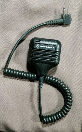 Oem motorola lapel mic with rotating clip for sale