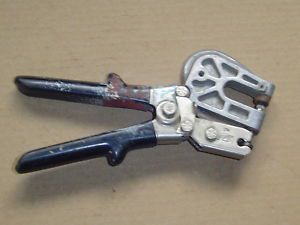 Malco PL1 Metal STUD CRIMPER punch lock pliers tool USA