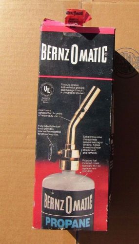 Bernzomatic  Solid Brass 2-Piece Propane Torch Kit UL100