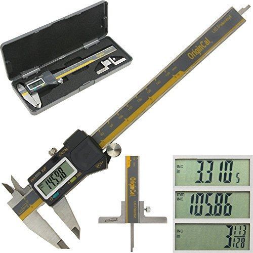 Igaging absolute origin 0-6&#034; digital electronic caliper inch / metric / fraction for sale