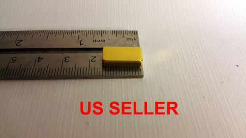 X2 n40 gold plated 15x8x3mm neodymium rare-earth block magnets for sale