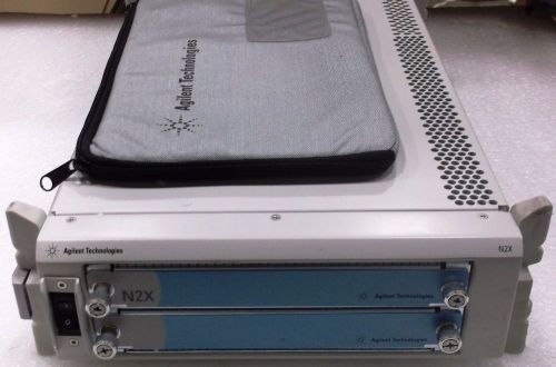 Agilent n2x n5540a multi-services test solution serial protocol tester (2 slot) for sale